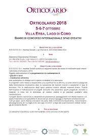 orticolario 2018 - 5-6-7 ottobre villa erba, lago di como
