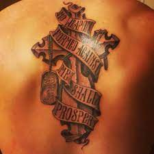 Newer post older post home. No Weapon Formed Against Shall Prosper Tattoo Tattoos Couple Tattoos Weapon Tattoo