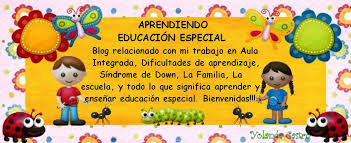 Hemos recibido la salutación de la dirección de educación especial de la provincia de buenos aires, que se suma al saludo de la cabecera de la. Menares Informacion Util Del Ambito De La Educacion Especial Bienvenidos Al Blog De Reydimar Col