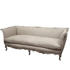 Antique French Sofa In Belgian Linen And Down Cushion French Sofa Antique Sofa French Sofa Antique