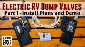 You can then start cleaning the flanges before installing and then lubricating the flange seals. Electric Rv Dump Valves Part 1 Install Plans And Demo Youtube