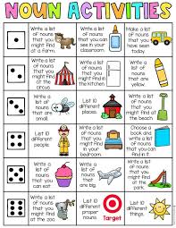 Roll An Activity Literacy Centers Distance Learning Nouns Activities Literacy Lessons Elementary Literacy