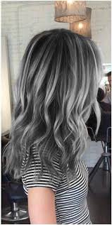 We believe that it would be better to show you some photos, have much to tell you the obvious about the fact that hairstyle. Magnificent Ideas For Getting Silver Highlights Enjoy Our Gallery And The Video Tutorial At The End Hair Styles Charcoal Hair Long Hair Styles