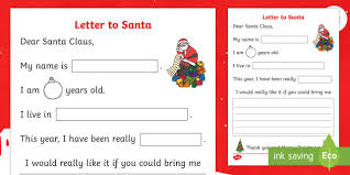 There are lots of designs and formats that are perfect for kids of all ages. 6 Printable Letter To Santa Templates Pdf Twinkl Canada