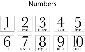 To help visualize the concept of the number, we've added cute illustrations to each. 1 10 Numbers