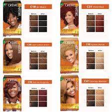 creme of nature hair dye hair coloring