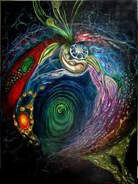 Must pass through all 4 stages. Inner World Nina Vallion Fine Art