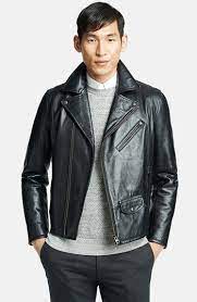 Theory Vilson L Ceti Leather Moto Jacket Nordstrom Leather Outerwear Leather Moto Jacket Jackets
