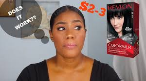 How to dye black hair to brown (without how to dye your hair at home _ how to cover grey hair with blonde hair colour. Will This 2 3 Hair Dye Work On My Natural Hair Revlon Color Silk Youtube