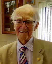 Baldock's Oldest Rotarian Bert Biggs. RIP