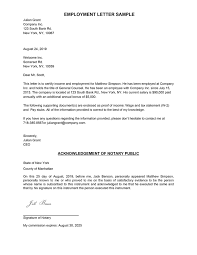 The basic proof of employment letter template below offers wage verification for lester jenkins' nine years of employment at abc 123 inc. Employment Verification Letter Letter Of Employment Samples Template
