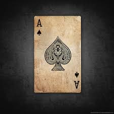 Black Ace Of Spades Card Loooooong Black Ace At Maple Hill Ace Of Spades Tattoo Ace Card Vintage Playing Cards