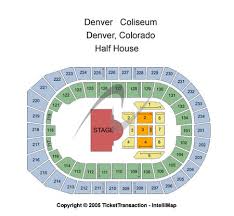 Denver Coliseum Tickets And Denver Coliseum Seating Charts