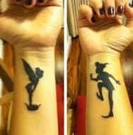 Peter pan & tinker bell. What Does Peter Pan Tattoo Mean Represent Symbolism