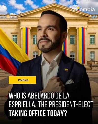 ColombiaOne | Colombia is preparing for a new transfer of power. In just a  few hours, Abelardo de la Espriella will officially be sworn in as President...  | Instagram