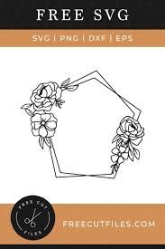 Download Floral Frame Free Svg Cricut Free Free Svg Svg