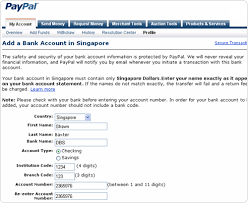 (account no will remain as 9102031012.) Export Centre Paypal