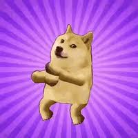 Meme, dogecoin, game, mammal png. Make It Rain Dog Gif By Changeangel Find Share On Giphy