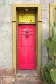 Feng Shui Front Door Colours Pink Front Door Painted Front Doors Pink Door