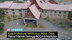 Assalamualaikum w.b.t we are students from kolej profesional mara ayer molek and are presenting our task about basis of. Pelajar Kolej Profesional Mara Ayer Molek Catat Rekod Markah Tertinggi Acca Di Malaysia Youtube