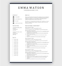 Professionally written and designed resume samples and resume examples. Free Resume Templates For Microsoft Word Download Now