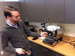 A year ago she was. La Marzocco S Secret Project New Home Espresso Maker Is Mini Version Of Iconic Starbucks Machine Geekwire