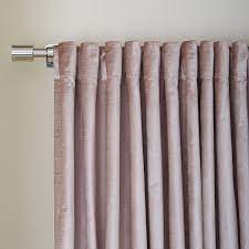 Luster Velvet Curtain Dusty Blush Pink Velvet Curtains Velvet Curtains Blush Curtains