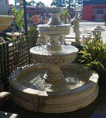 Comes with a set of. Three Tier Tall Chelsea Fountain In Pond Melbourne
