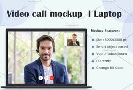Download 4 Online Meeting Mockup Psd For Zoom And Google Meet Mockupcloud