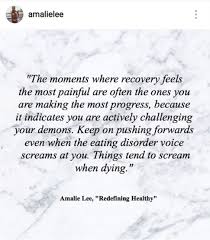 I used to be mouthy. 50 Best Quotes On Instagram For Eating Disorder Recovery Follow The Intuition