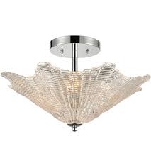 5 out of 5 stars. Elk 60175 4 Radiance 20 Inch Polished Chrome Semi Flush Mount Ceiling Light