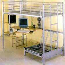Is it just a bed with some fun for kids, or just a space. Computer Station Twin Loft Beds With Keyboard Drawer More Than A Furniture Store