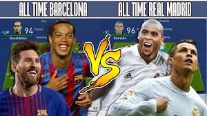 Create and share your own fifa 21 ultimate team squad. Barcelona S All Time Xi Vs Real Madrid S All Time Xi Fifa 19 Experiment Youtube