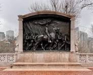 Unveiled in 1897 at the edge of Boston Common, the Robert ...
