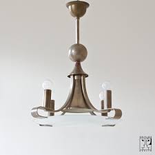 Bauhaus functionalist pendant lamp by franta anyz, 1930s. Art Deco Kronleuchter Von Franta Anyz Zeitlos Berlin
