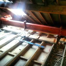 Day 1 Loft Steel Beams Fitted Loft Conversion Structure Loft Conversion Floor Loft Flooring