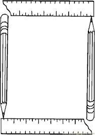 Ruler Coloring Pages Page Borders Design Coloring Pages Borders For Paper