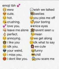 Idyllic Emoji Tbh Emoji Quotes Tbh Quotes