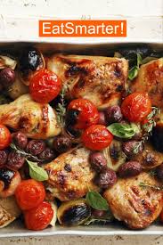 In 20 Minuten Fertig Ofengemuse Mit Huhnchen Rezept Lebensmittel Essen Ofengemuse Rezept Hahnchenschenkel Rezept