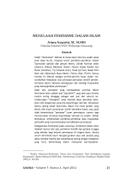 Kesimpulan daripada kupasan penulis dalam bab 3 ini kita dapat lihat betapa tingginya martabat wanita dalam islam. Http Journal Walisongo Ac Id Index Php Sawwa Article Download 647 585