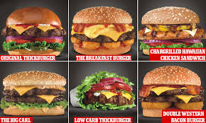 See more of carl's jr. What S On The Menu At Australia S New Burger Chain Carl S Jr Daily Mail Online