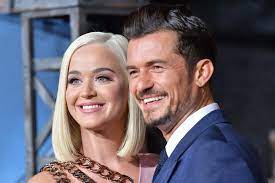 They had to take some distance from each other. Katy Perry Orlando Bloom Die Hochzeit Vogue Germany