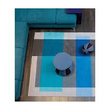 Tapis Rectangle Salle A Manger Intersection En Acrylique Par Arte Espina Tapis Moderne Tapis Bleu Tapis Tapis Moderne