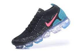 These are the best vapormax!! Unisex Nike Air Vapormax Flyknit 2 Black Dusty Cactus Hot Punch Nike Air Vapormax Nike Sneakers Nike