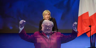 Eric garault pour le figaro magazine. Jean Marie Le Pen Apparait En Hologramme Pendant Le Meeting De Marine Le Pen Et Appelle A Voter Macron
