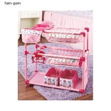 Bitty Baby High Chair Retired Doll Nursery Twin Crib Bunk Bed Baby High Chairs Play Center Furniture Pink Girl Dollnursery Baby Doll Play Doll Play Baby Doll Nursery