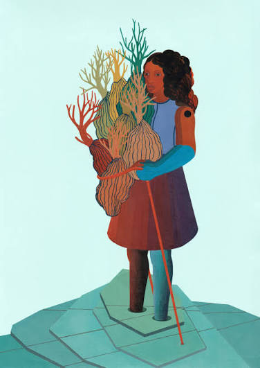 Work by Otobong Nkanga