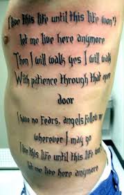 I could look at a certain tattoo, and it reminds of me of a certain time in my life and why i got that tattoo. 50 Inspirational Saying Lettering And Quotes Tattoos