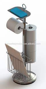 Use these wonderful free standing toilet roll holder available on alibaba.com to equip your bathroom or kitchen. Freestanding Toilet Paper Holder Unique Paper Towel Holder And Toilet Paper Holder With Magazine Rack With Phone Rack Buy Freestanding Toilet Paper Holder Unique Paper Towel Holder And Toilet Paper Holder