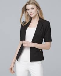Black And White Suit Jacket Womens Pin On Clothes